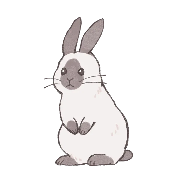 ウサギのイラスト素材