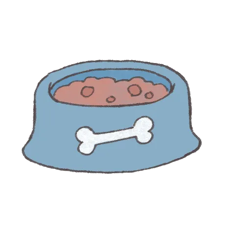 フードボウルのイラスト素材